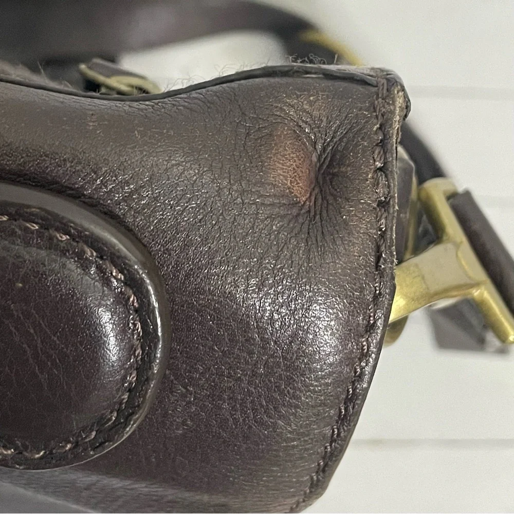 HIDESIGN Leather Briefcase Messenger Shoulder Bag Laptop Satchel